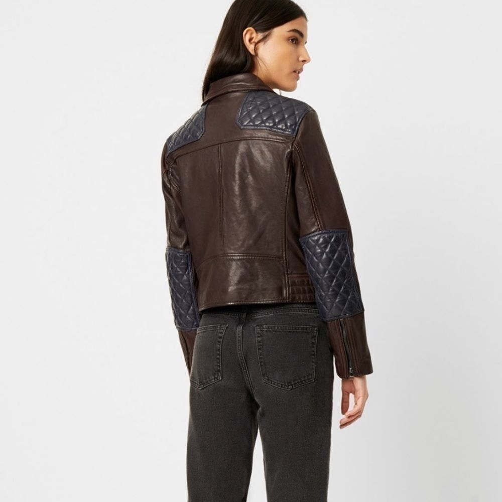 French Connection leather jacket - Picture 4 of 6